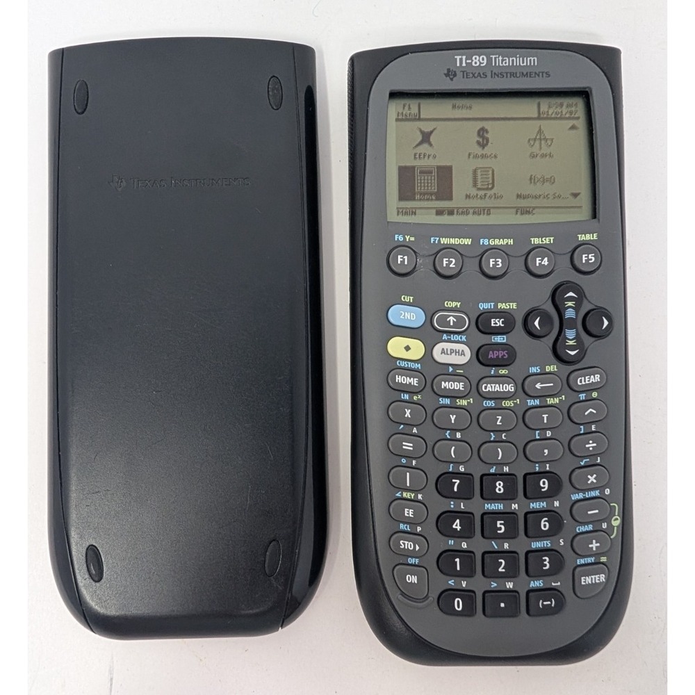 Texas Instruments TI-89 Titanium Graphing Calculator Clean (Tested & Working)